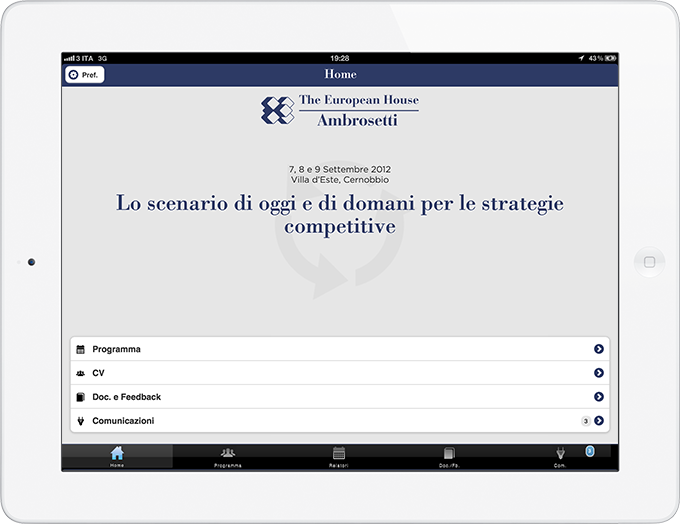 The European House Ambrosetti Webapp